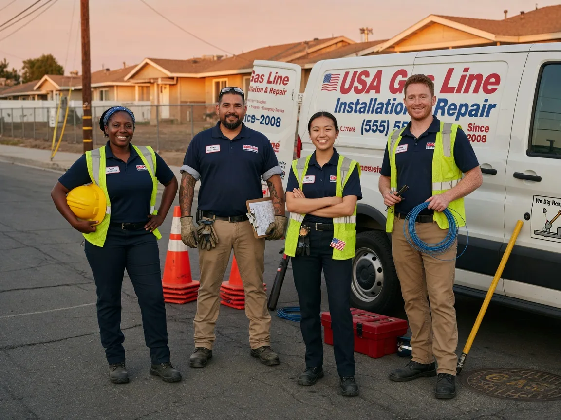 Gas Line Installation company in Red Oak, IA